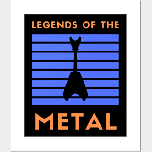 Legends Of The Metal Posters and Art